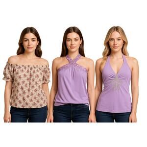 Arden B Women’s Tops Bundle (M / M-L) Y2K Style NWT